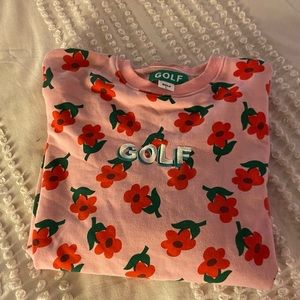 Golf Wang Crewneck with Roses
